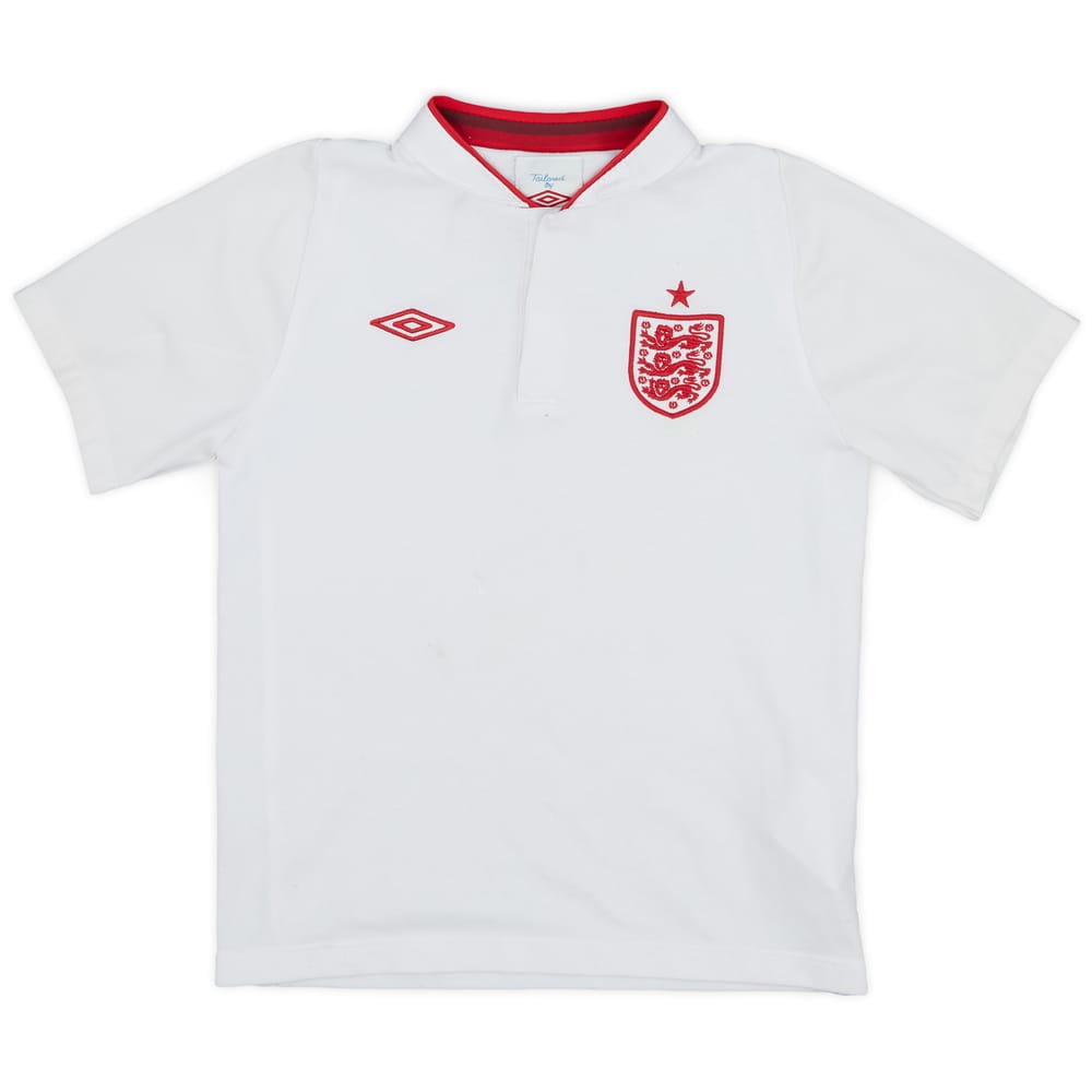 2012-13 England Home Shirt - 6/10 - (6-7 Years)