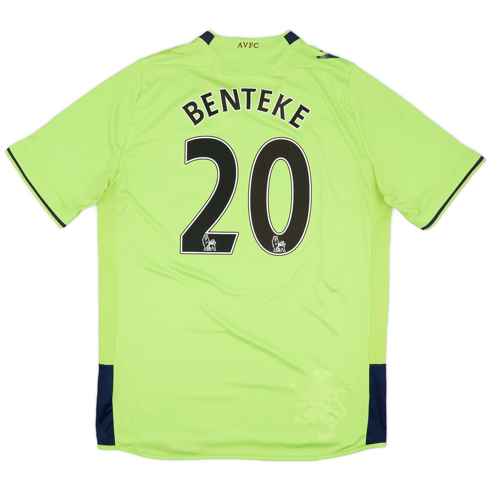 2012-13 Aston Villa Away Shirt Benteke #20 - 9/10 - (L)