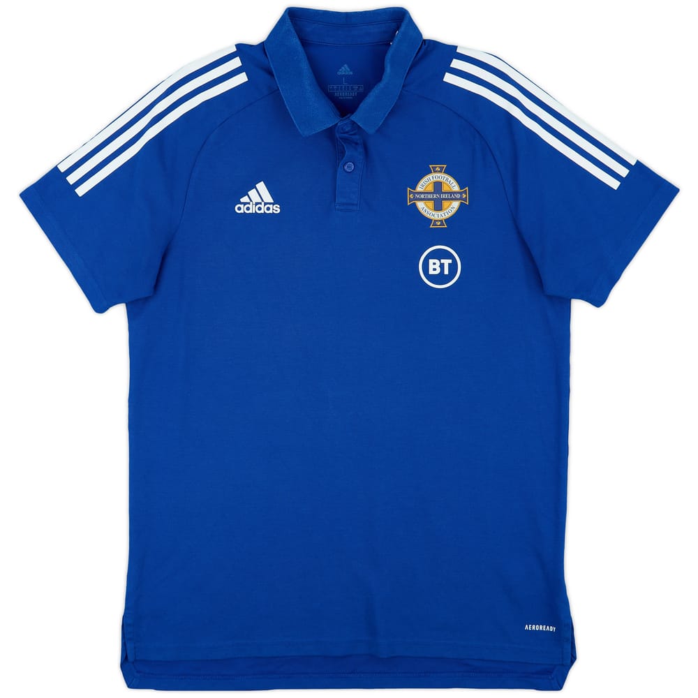 2019-20 Northern Ireland adidas Polo Shirt - 9/10 - (L)
