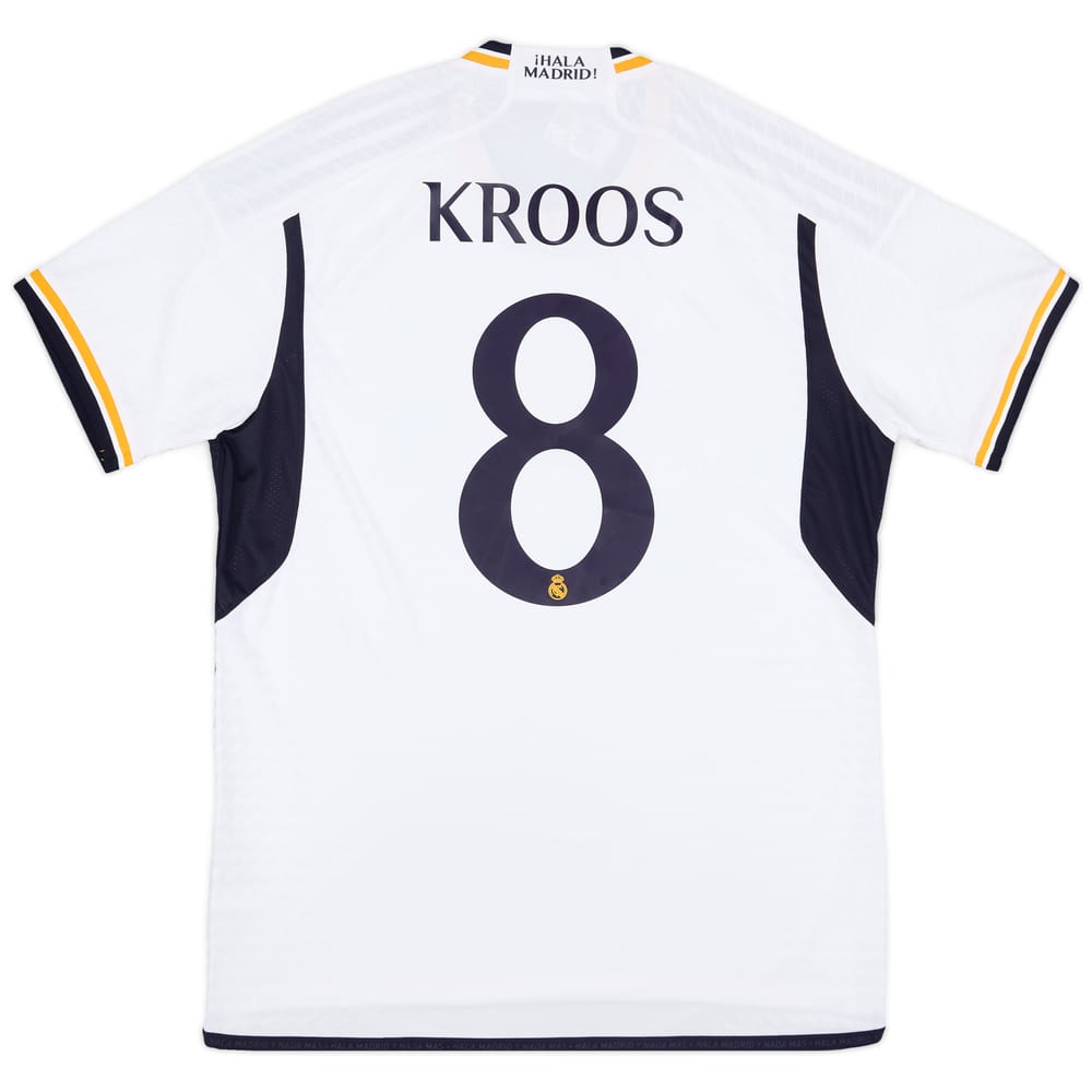 2023-24 Real Madrid Authentic Home Shirt Kroos #8 (XL)