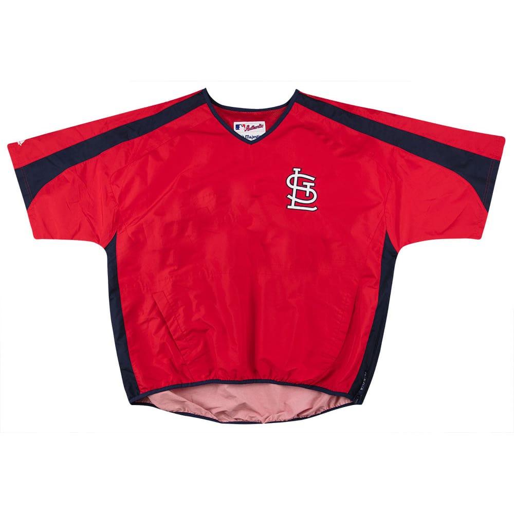 2000s St. Louis Cardinals Authentic Majestic Wndbreaker Jacket XXL