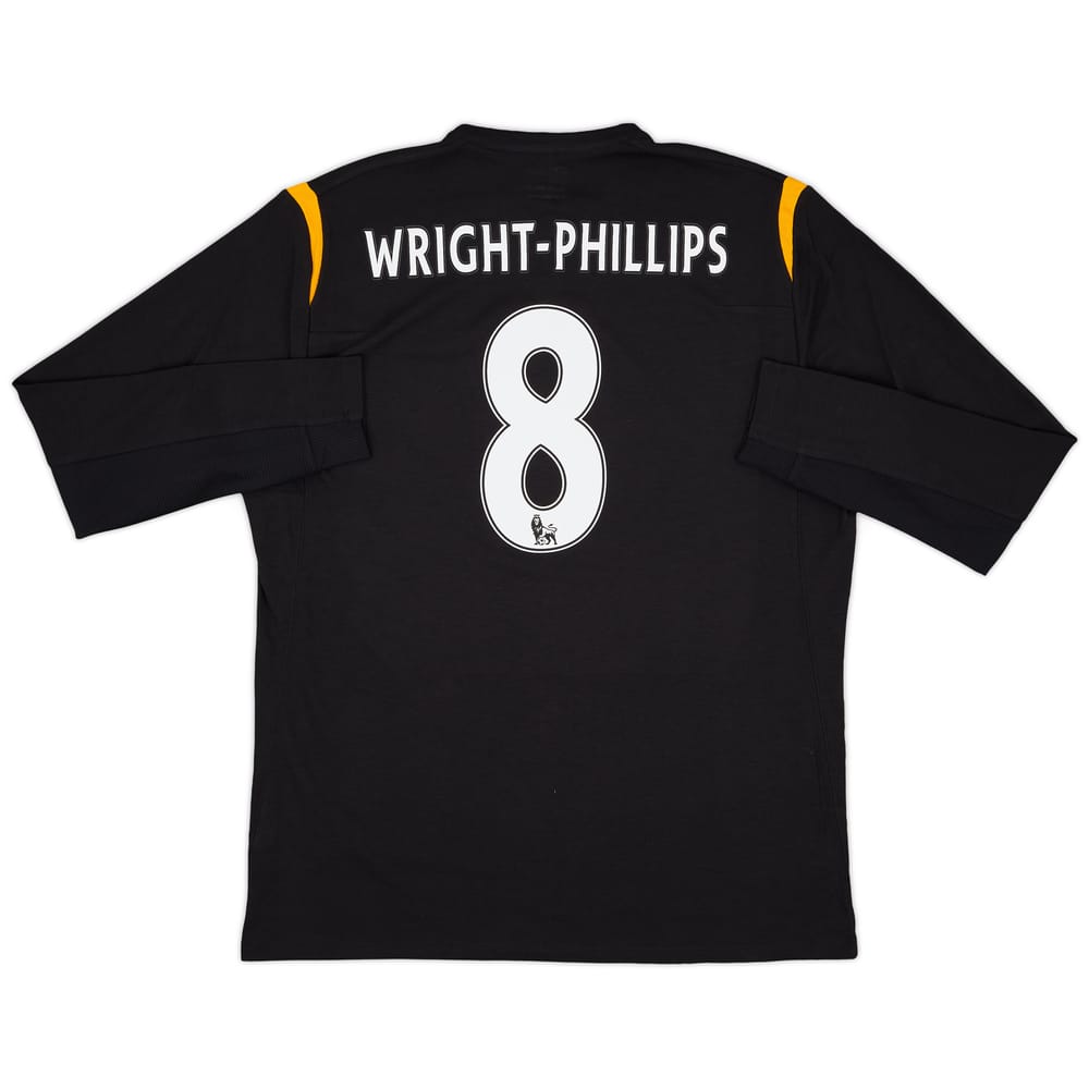 2009-10 Manchester City Away L/S Shirt Wright-Phillips #8 (L)