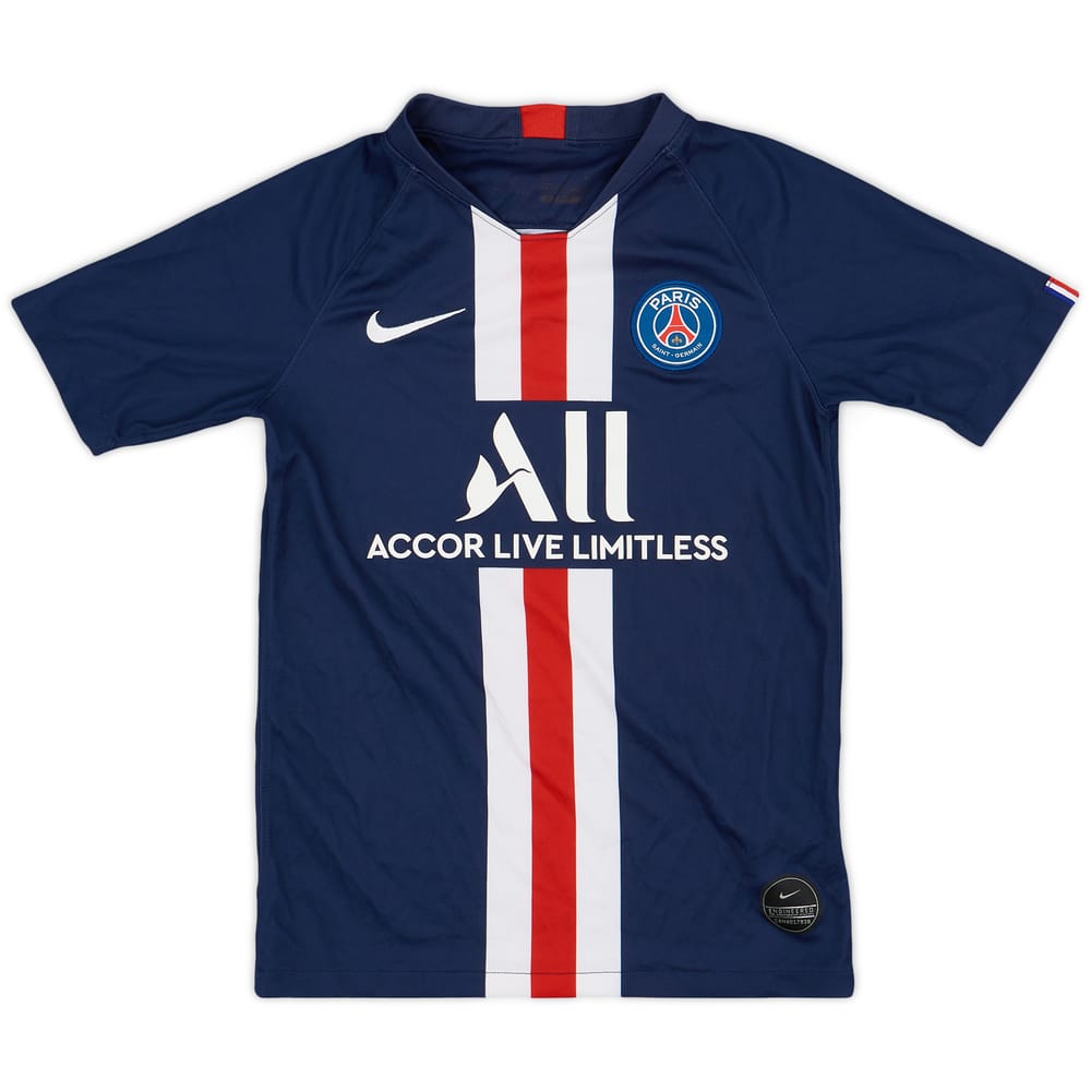 2019-20 Paris Saint-Germain Home Shirt - 8/10 - (M.Boys)