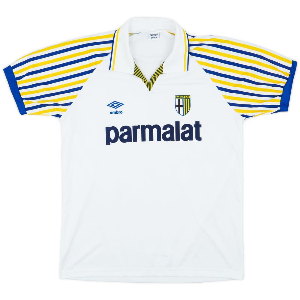 1990-91 Parma Home Shirt - 7/10 - (L)