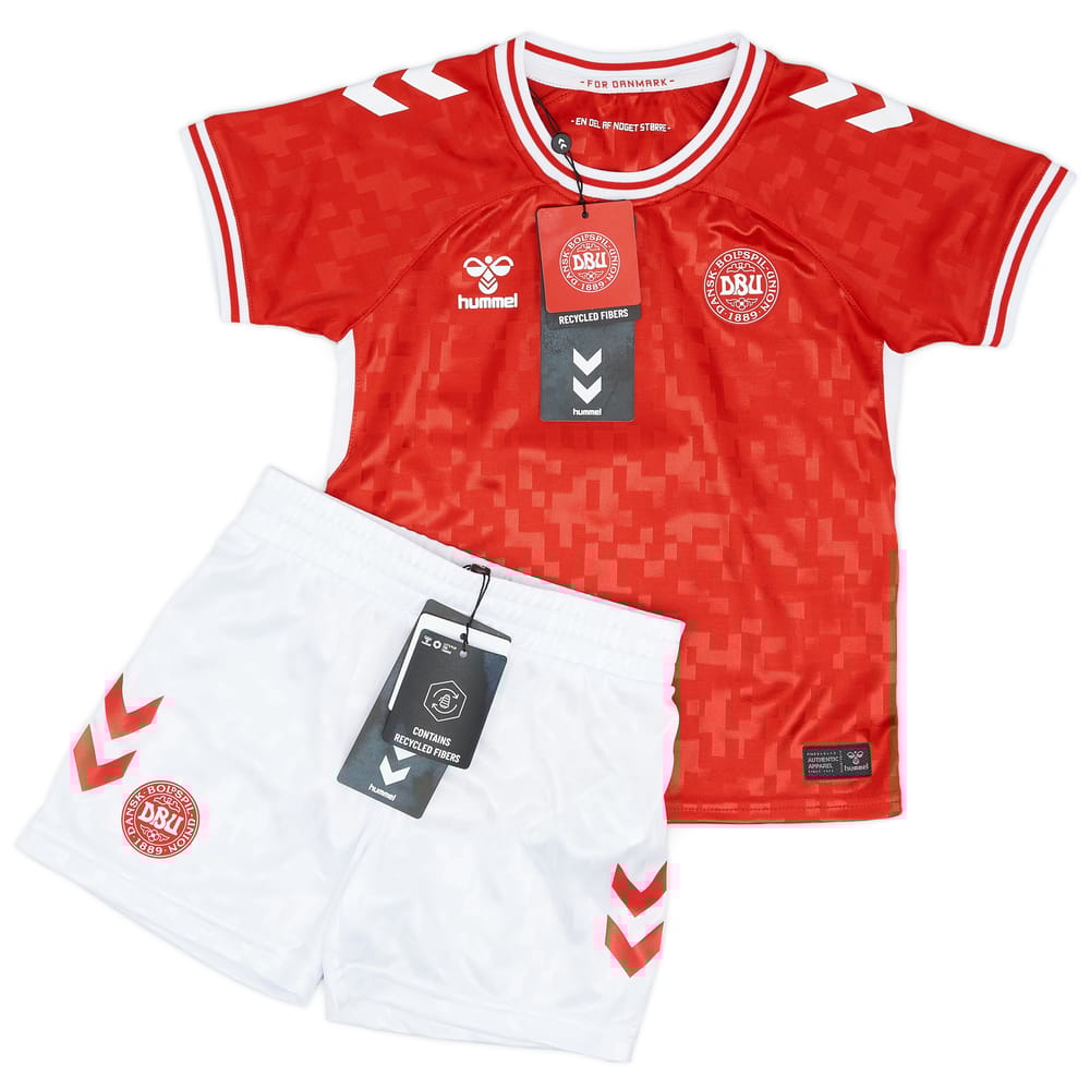 2024-25 Denmark Home Shirt & Shorts Kit (Little Kids)