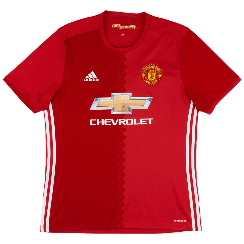 2016-17 Manchester United Home Shirt - 5/10 - (L)