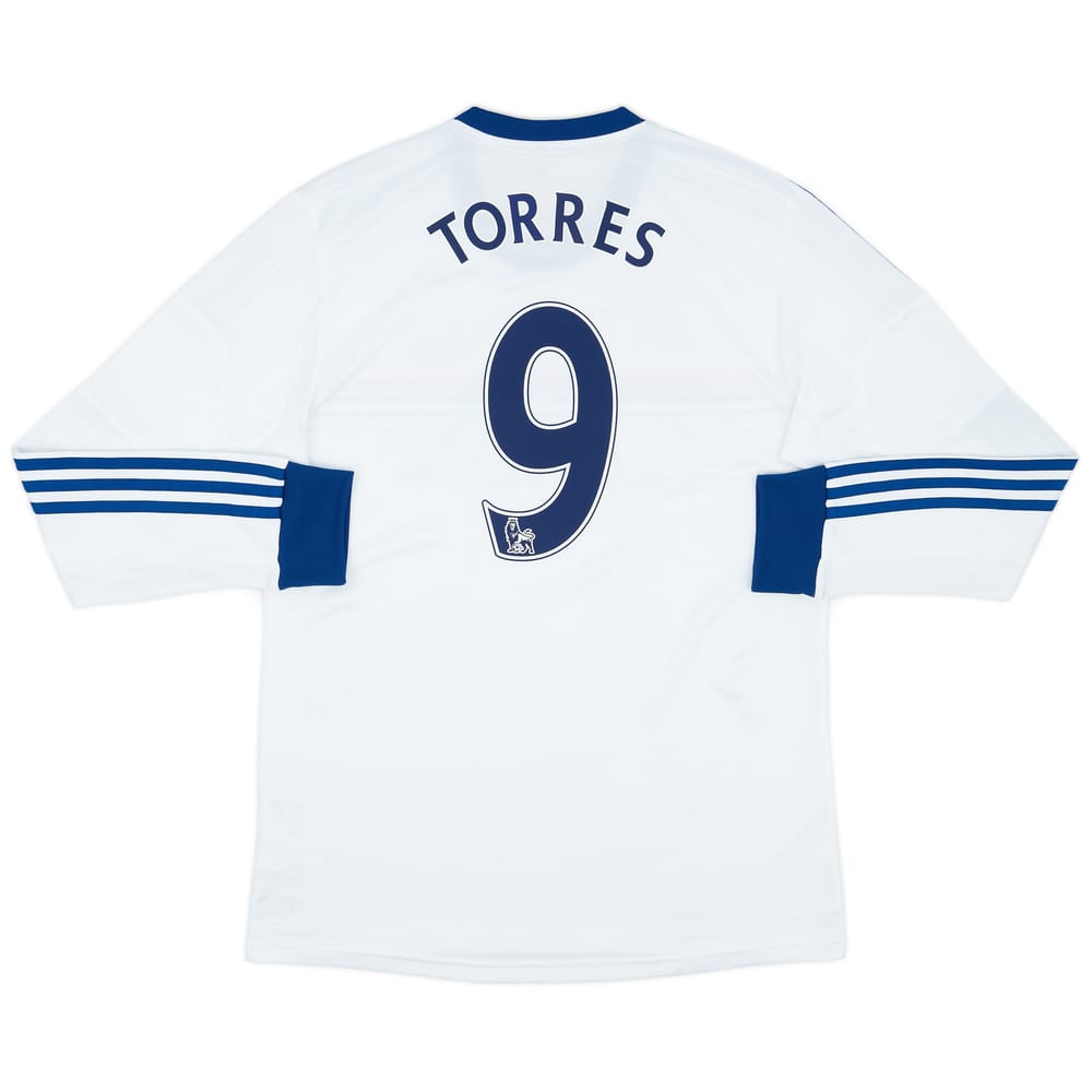 2013-14 Chelsea Player Issue Away L/S Shirt Torres #9 - 8/10 - (L/XL)