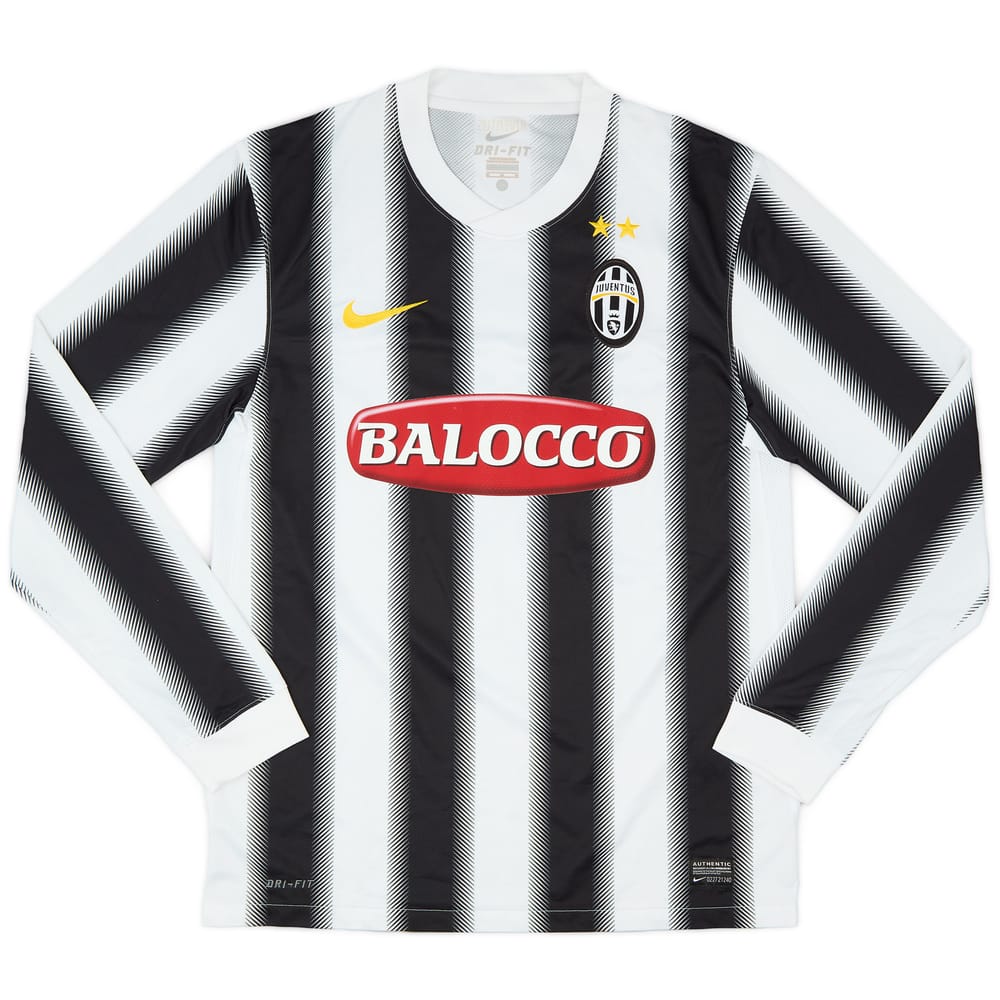 2011-12 Juventus Player Issue Home L/S Shirt #13 - 5/10 - (M)