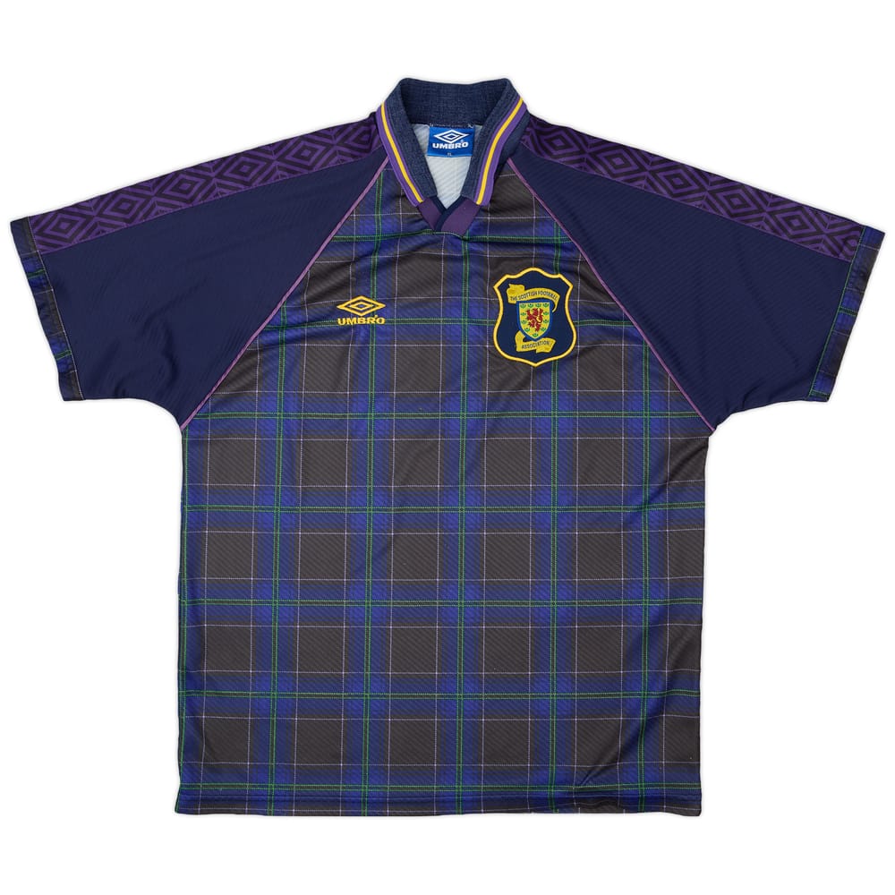 1994-96 Scotland Home Shirt - 5/10 - (XL)