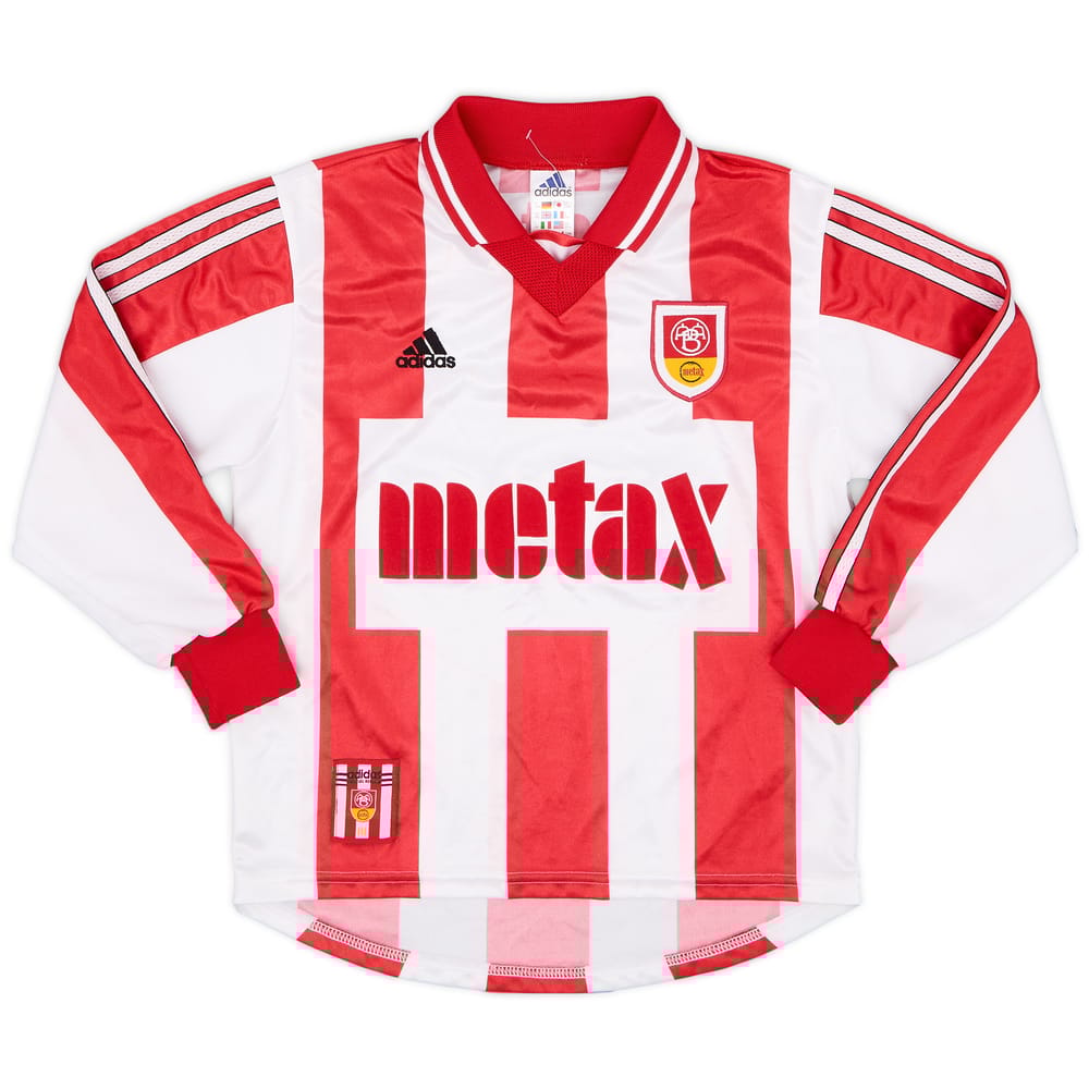1999-00 Aalborg Home L/S Shirt - 9/10 - (M.Boys)