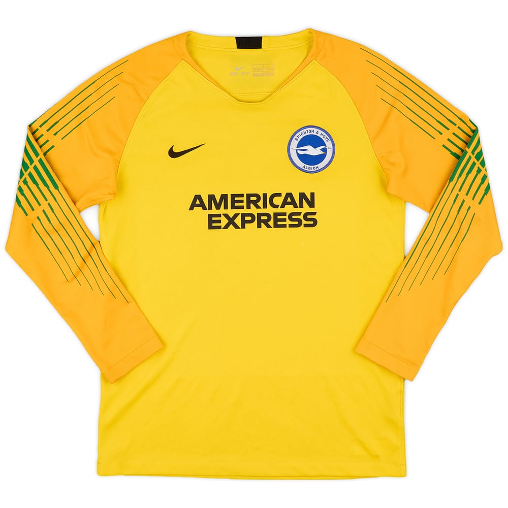 2018-19 Brighton GK Shirt - 7/10 - (L.Boys)