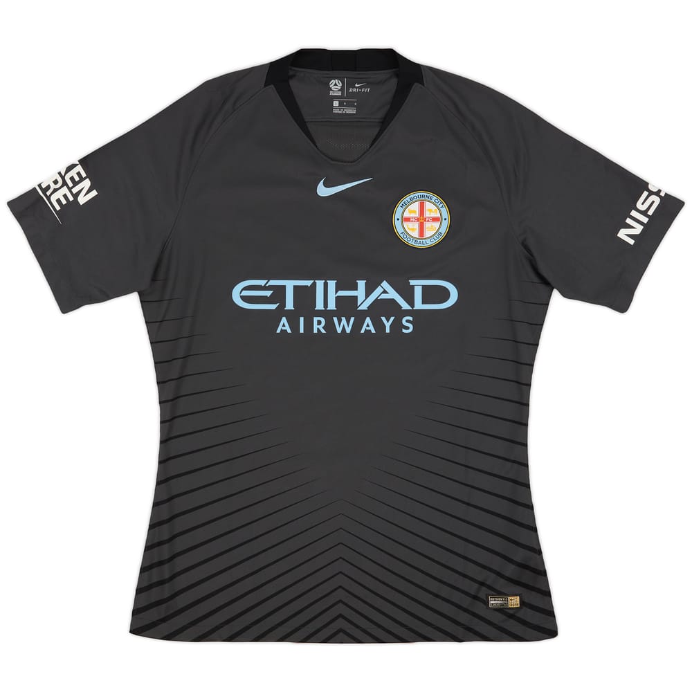 2017-19 Melbourne City Authentic Third Shirt - 9/10 - (L)