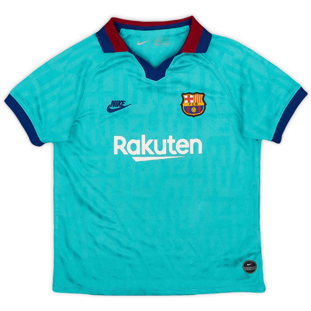 2019-20 Barcelona Third CL Shirt - 9/10 - (6-7 Years)