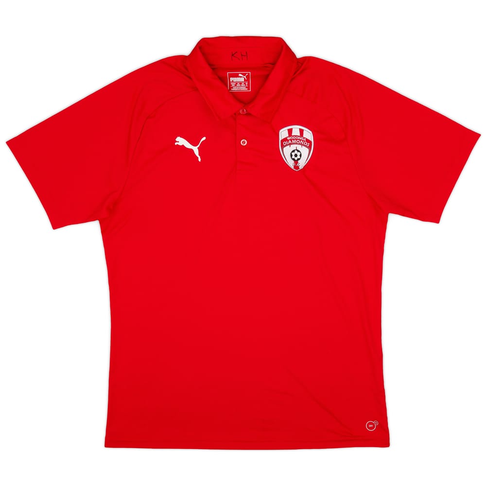 2015-16 Wodonga Diamonds Puma Polo Shirt - 8/10 - (M)