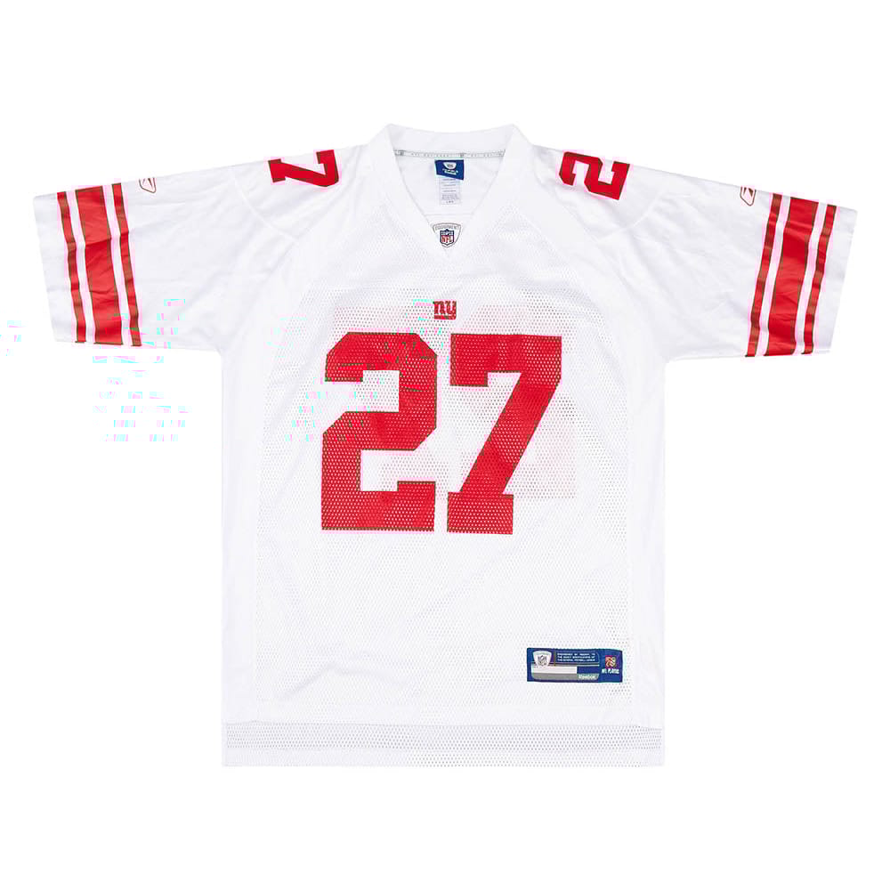 2008-11 New York Giants Jacobs #27 Reebok On Field Jersey (Away) L