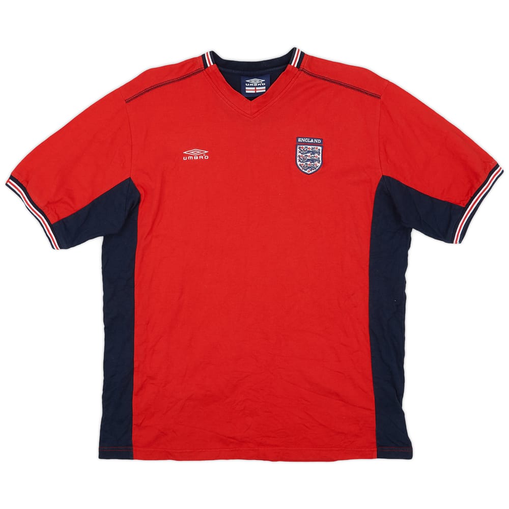 2002-03 England Umbro Cotton Tee - 9/10 - (L)