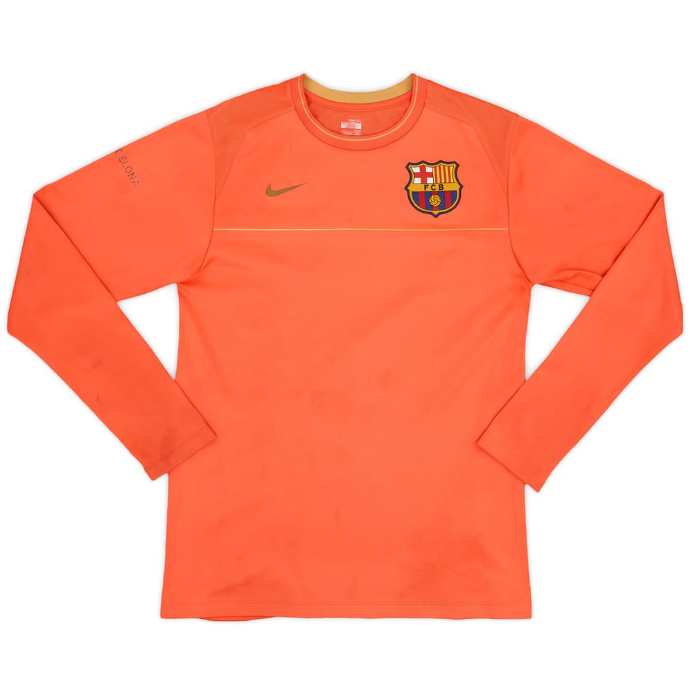 2008-09 Barcelona Nike Training L/S Shirt - 6/10 - (S)