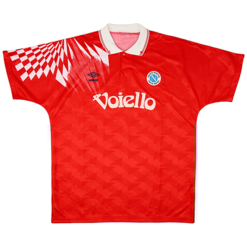 1991-93 Napoli Third Shirt - 8/10 - (XXL)