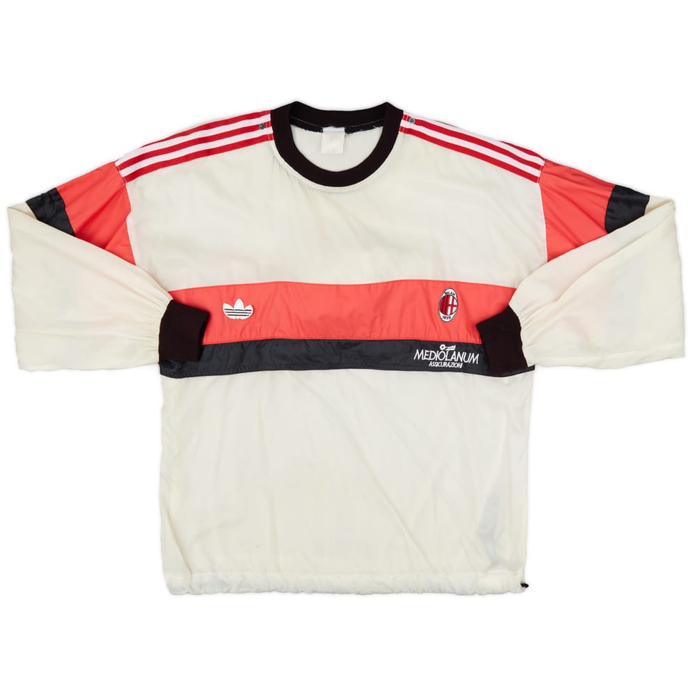 1990-92 AC Milan adidas Drill Top - 5/10 - (XL)