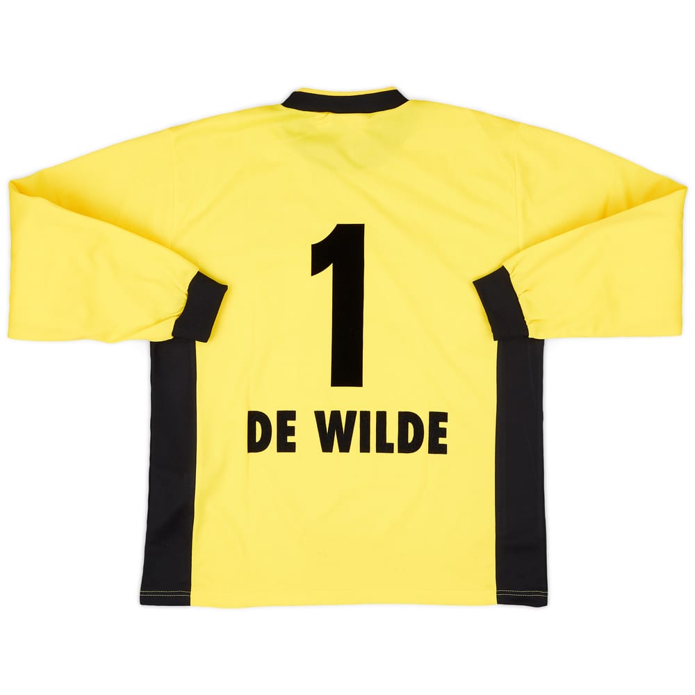 2002-04 Sturm Graz GK Shirt De Wilde #1 - 9/10 - (XS)