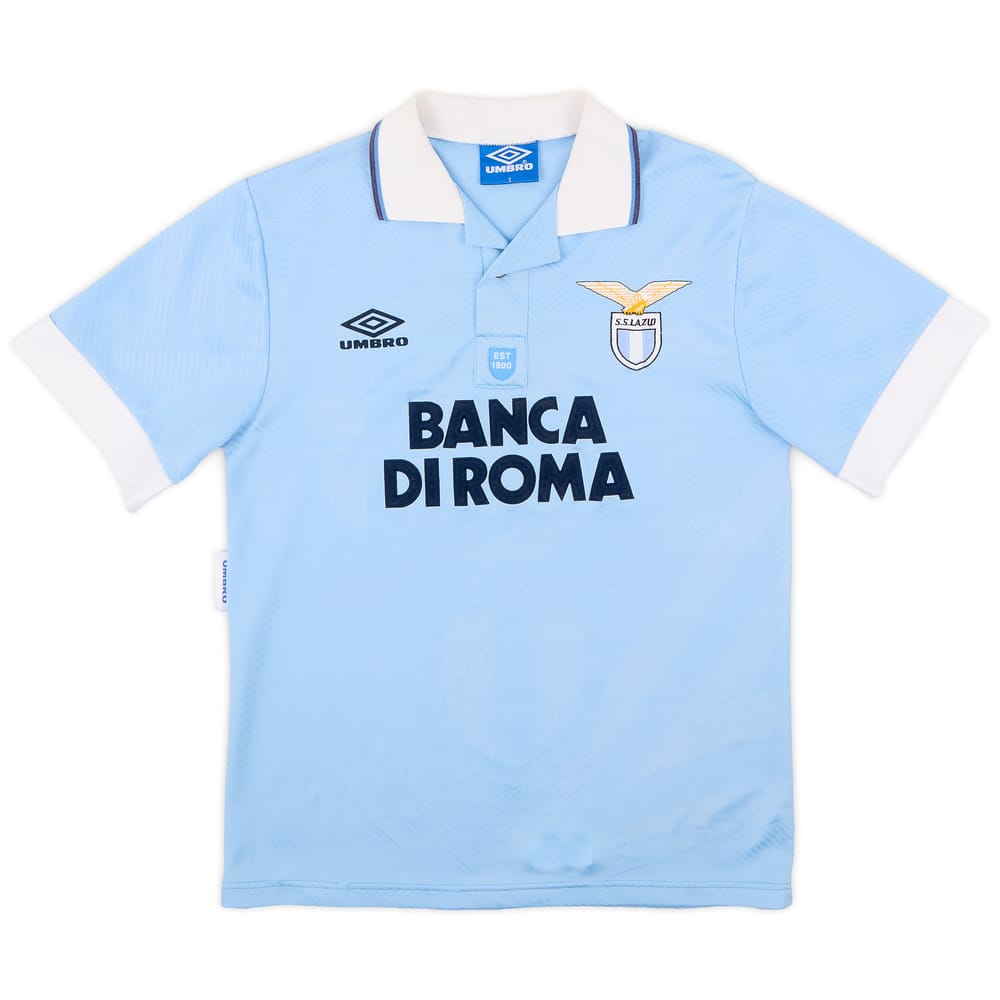1993-95 Lazio Home Shirt - 8/10 - (S)