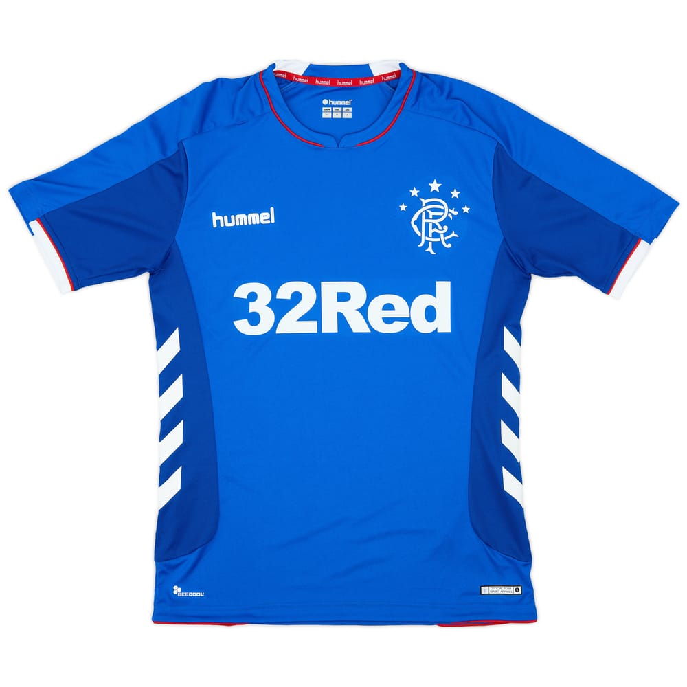 2018-19 Rangers Home Shirt - 8/10 - (S)