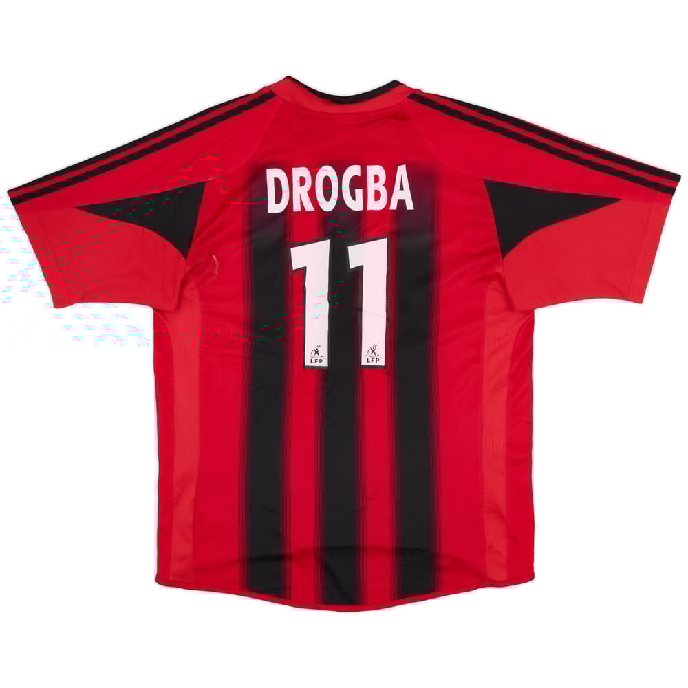 2004-05 EA Guingamp Home Shirt Drogba #11 - 5/10 - (L)
