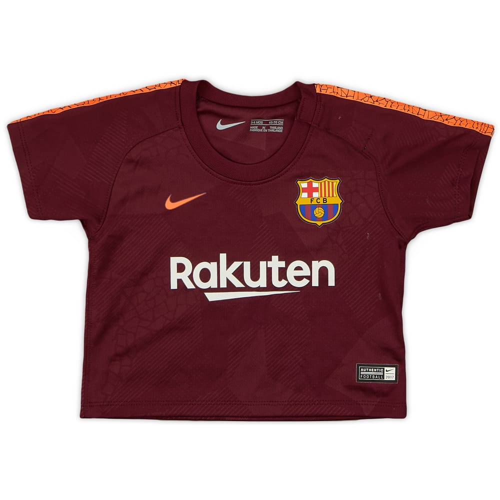 2017-18 Barcelona Third Shirt - 7/10 - (3-6 Months)