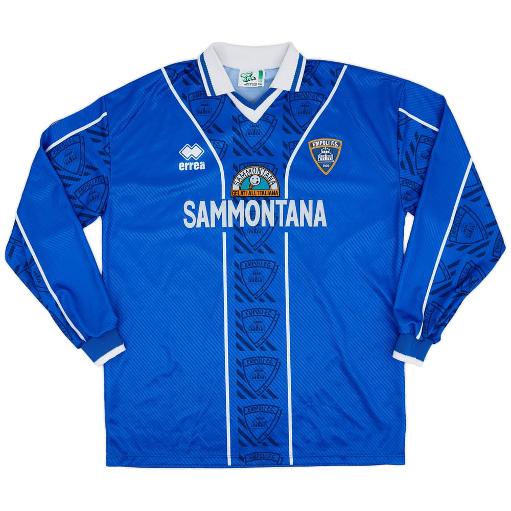 1997-98 Empoli Home L/S Shirt - 8/10 - (XXL)