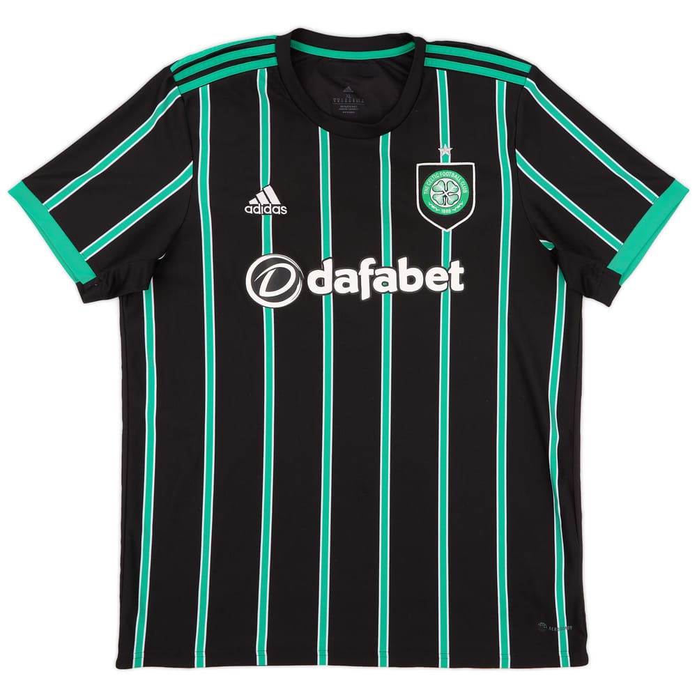 2022-23 Celtic Away Shirt - 9/10 - (XL)