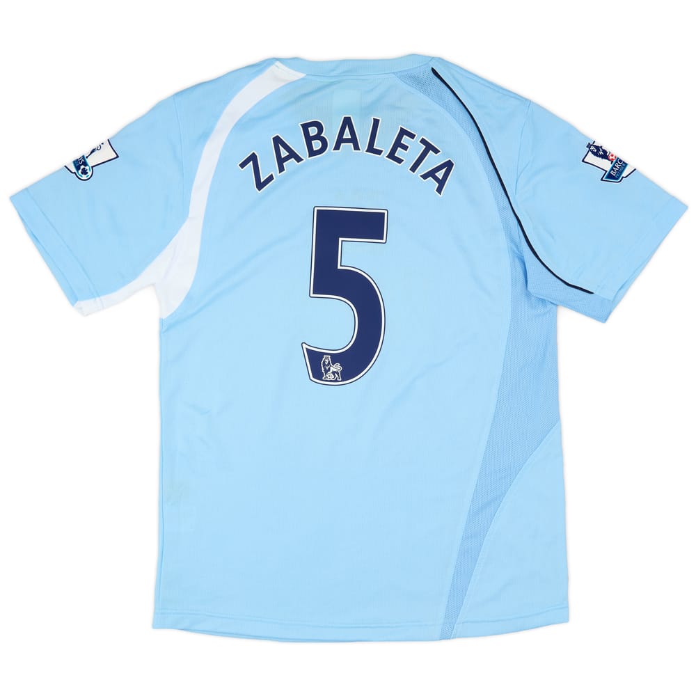 2008-09 Manchester City Home Shirt Zabaleta #5 - 10/10 - (M)