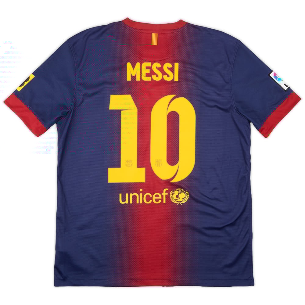 2012-13 Barcelona Home Shirt Messi #10 - 8/10 - (L)