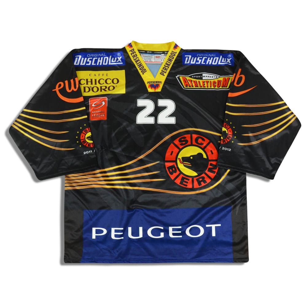 2011-12 SC Bern Niggi #22 Yvette Jersey (Home) XL