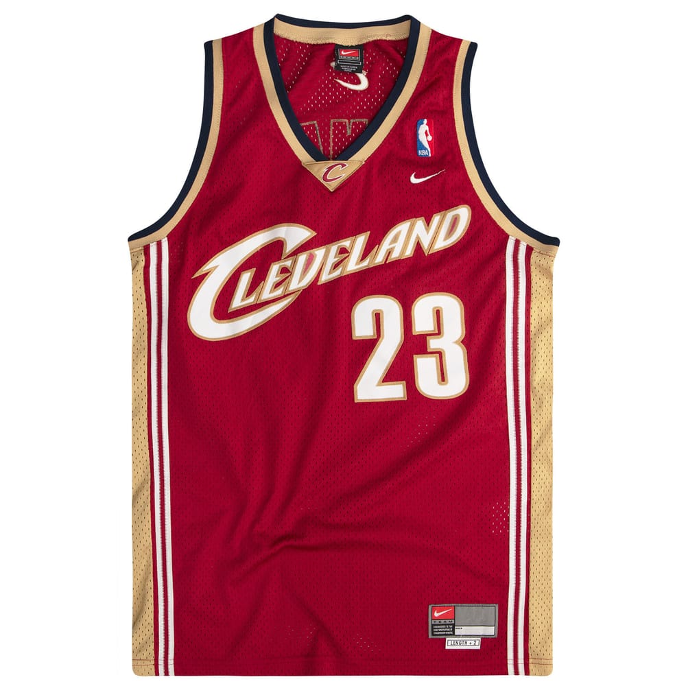 2003-04 Cleveland Cavaliers James #23 Nike Swingman Jersey (Away) XXL