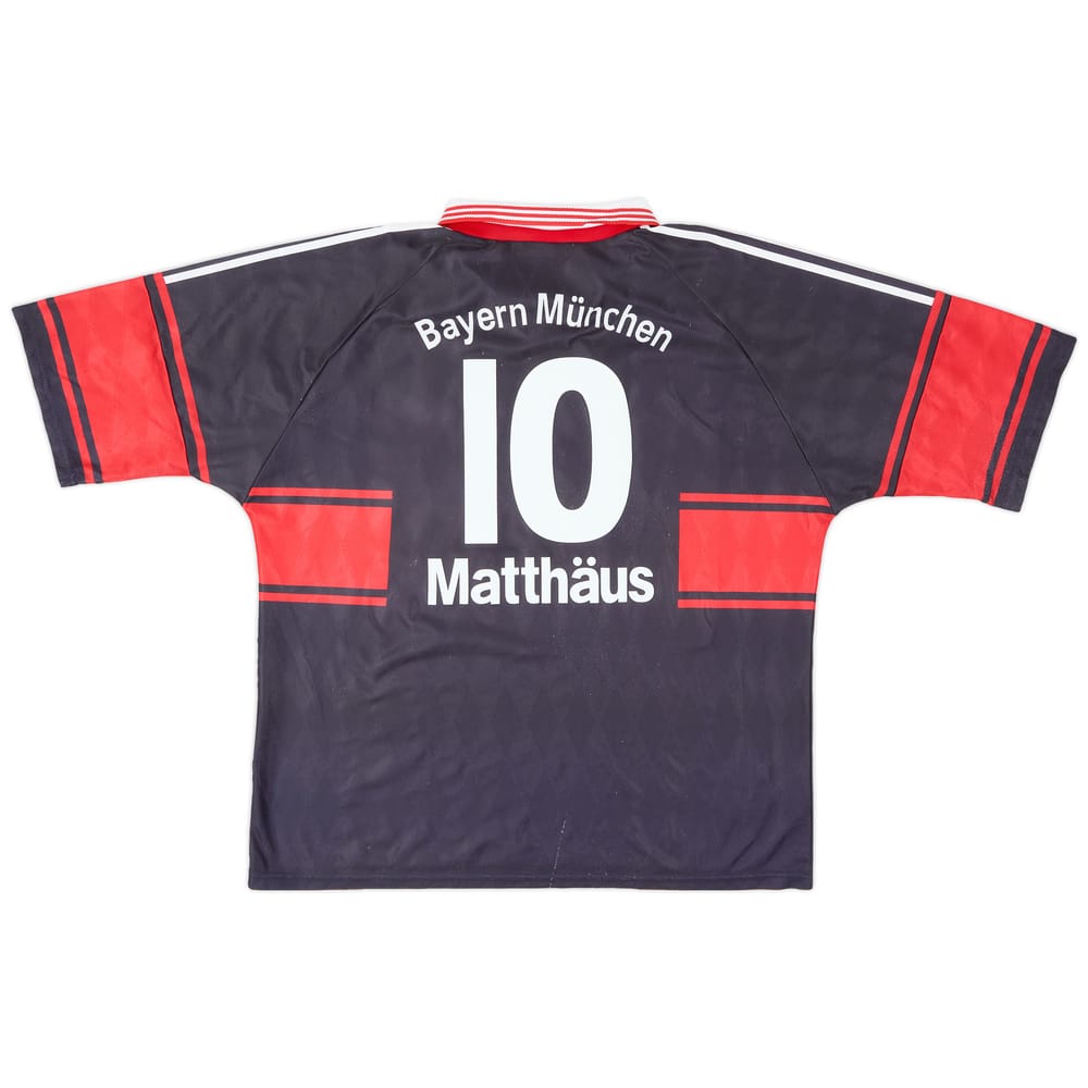 1997-99 Bayern Munich Home Shirt Matthaus #10 - 7/10 - (XXL)