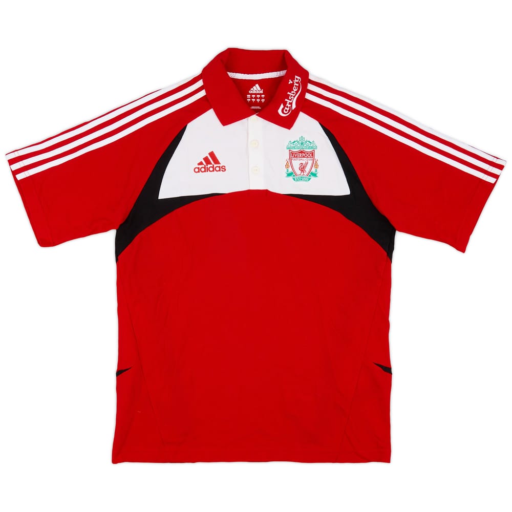 2007-08 Liverpool adidas Polo Shirt (S)