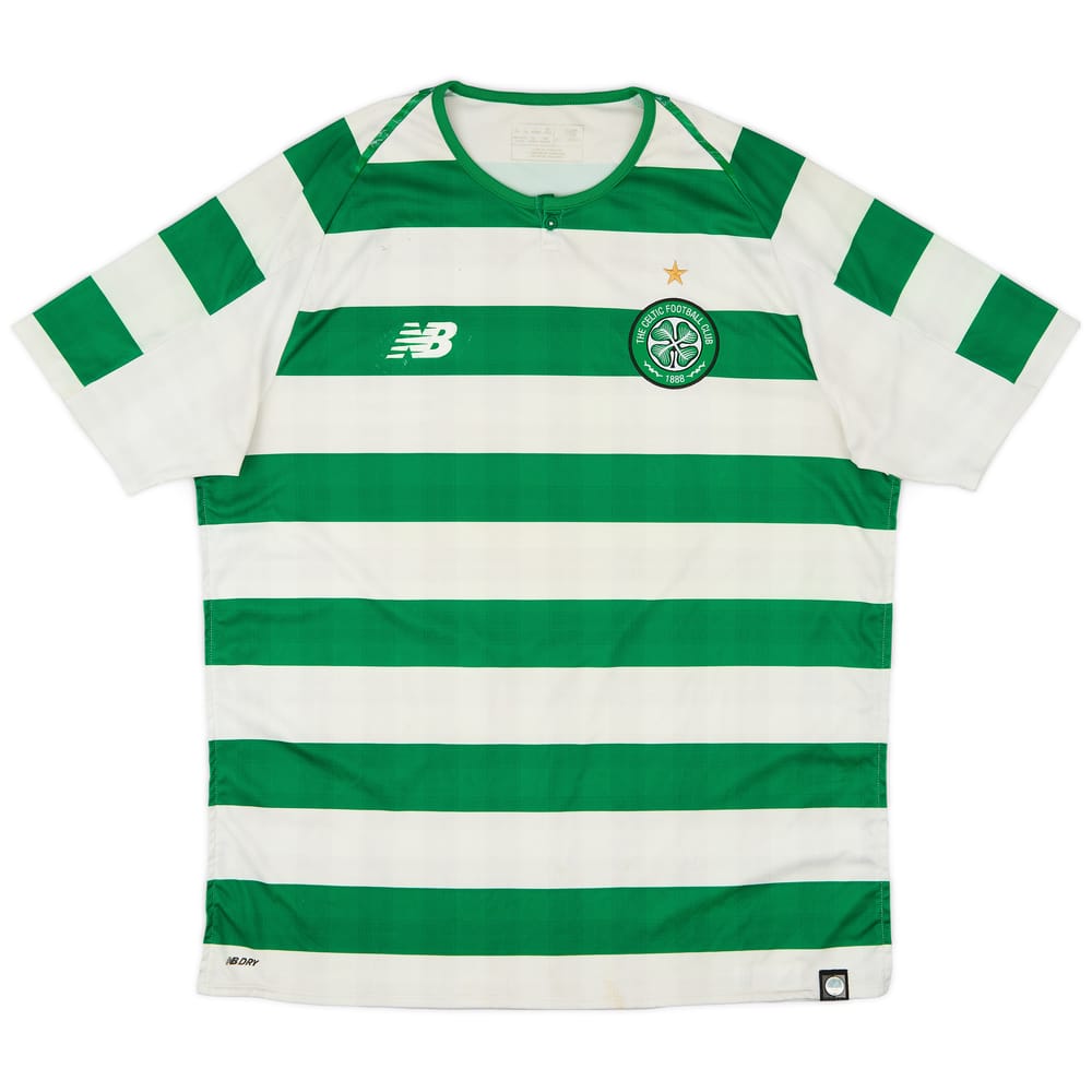 2018-19 Celtic Home Shirt - 4/10 - (L)