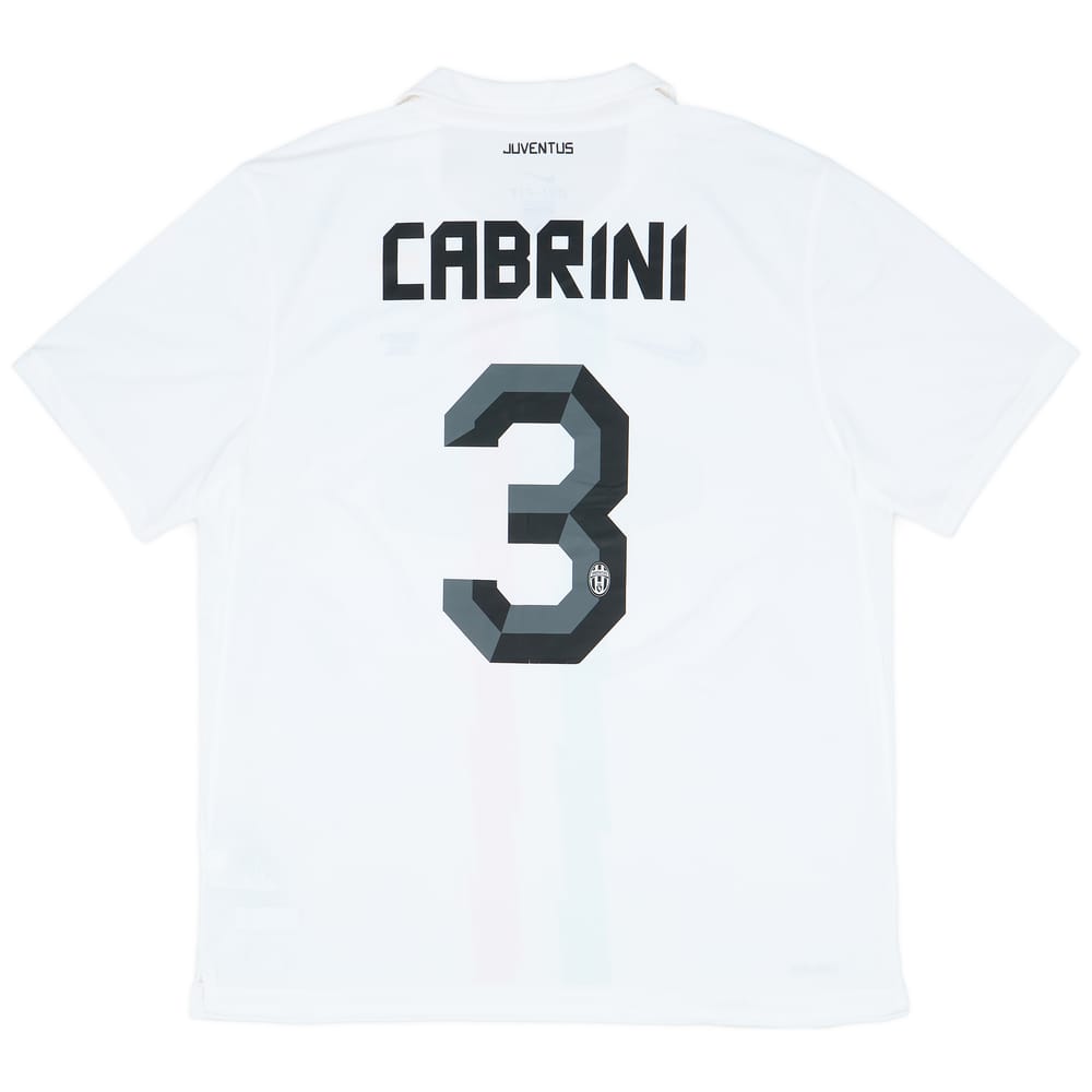 2010-11 Juventus Away Shirt Cabrini #3 - 7/10 - (XL)