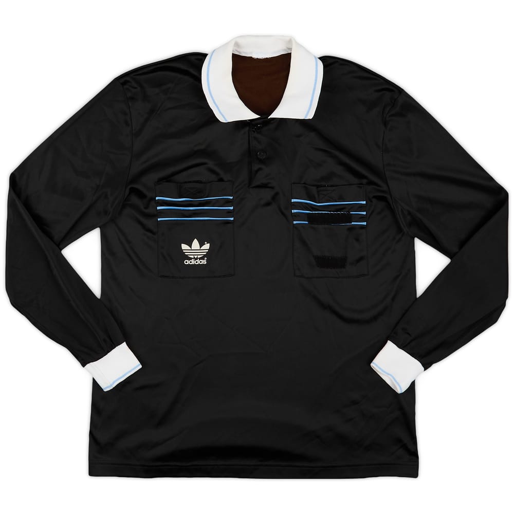 1990s adidas Referee Template L/S Shirt - 8/10 - (L)