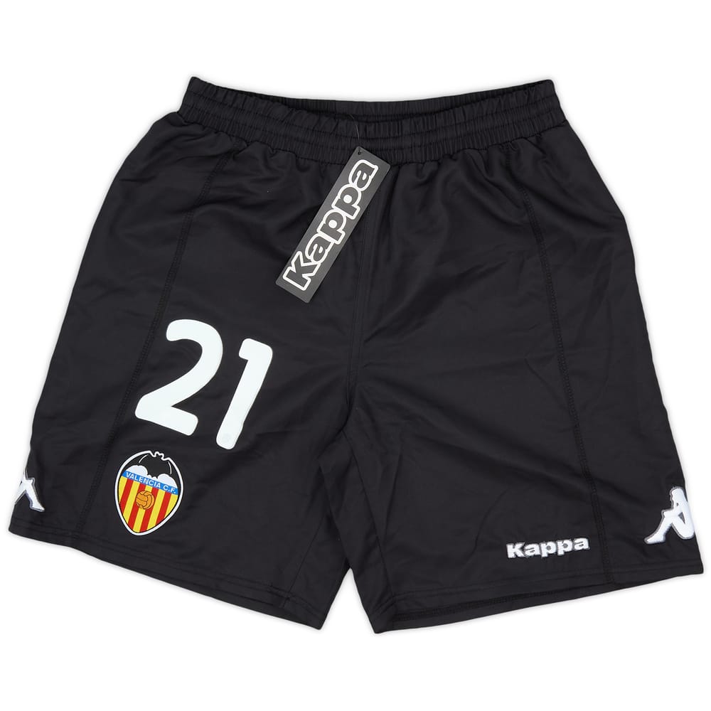 2009-10 Valencia Player Issue Home Shorts #21 (S)