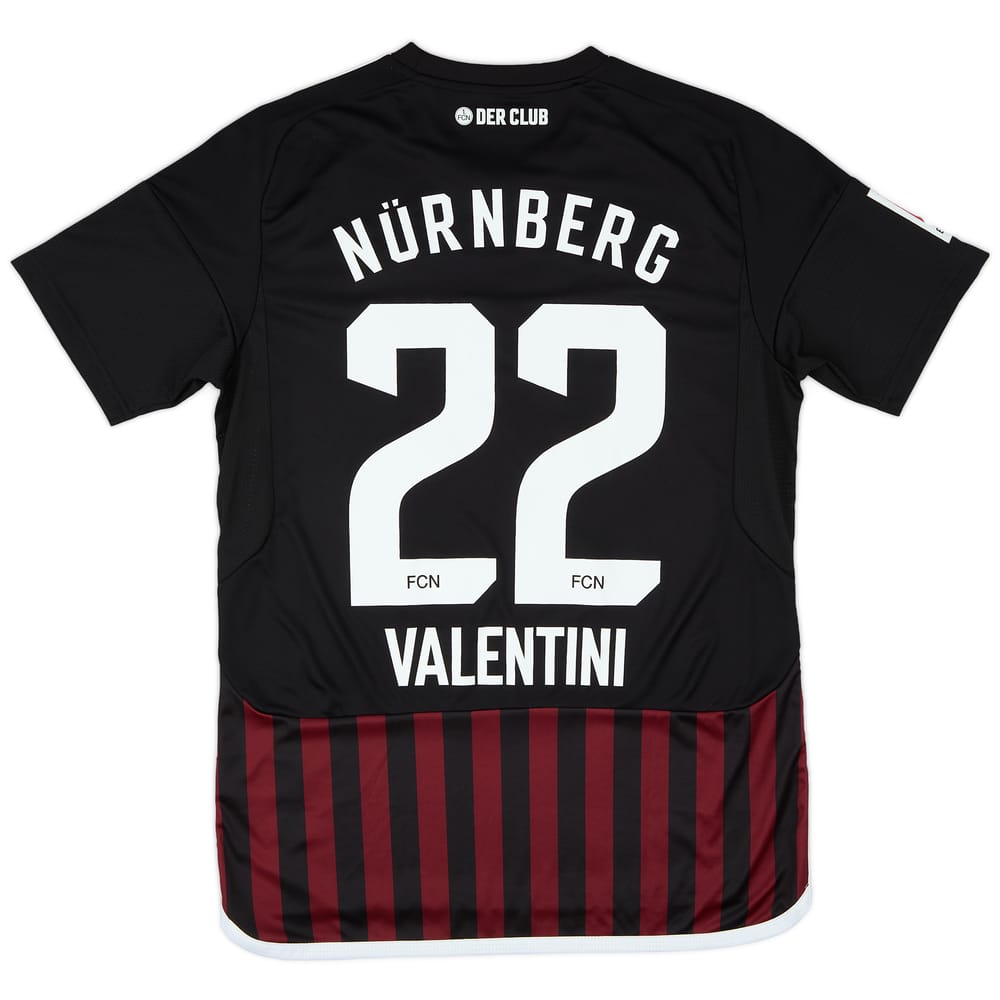 2023-24 Nurnberg Match Issue Home Shirt Valentini #22