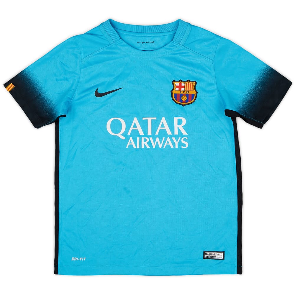 2015-16 Barcelona Third Shirt - 7/10 - (M.Boys)