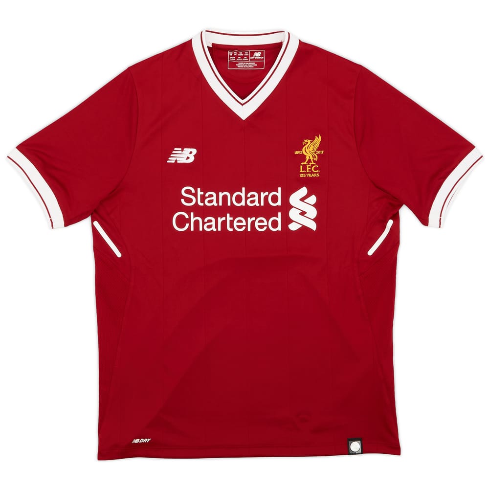 2017-18 Liverpool 125 Years Home Shirt - 9/10 - (XL.Boys)