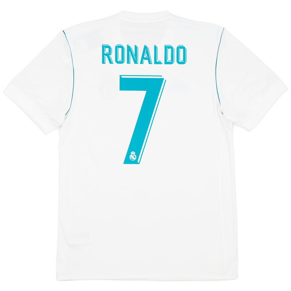2017-18 Real Madrid Home Shirt Ronaldo #7 (M)