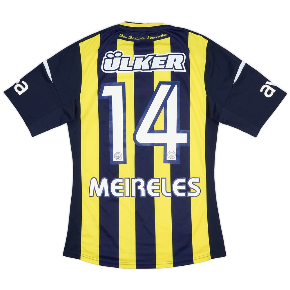 2012-13 Fenerbahce European Home Shirt Meireles #14 - 8/10 - (S)