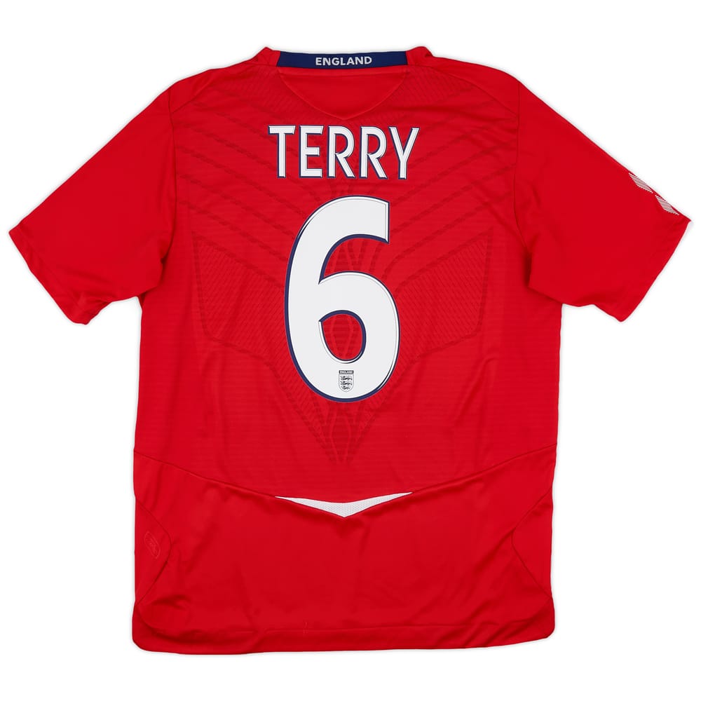 2008-10 England Away Shirt Terry #6 - 7/10 - (L)
