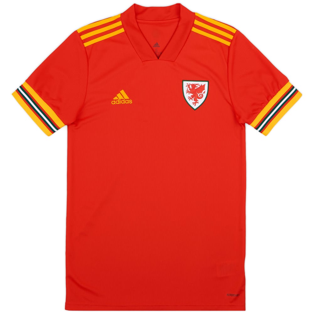 2020-21 Wales Home Shirt - 7/10 - (S)