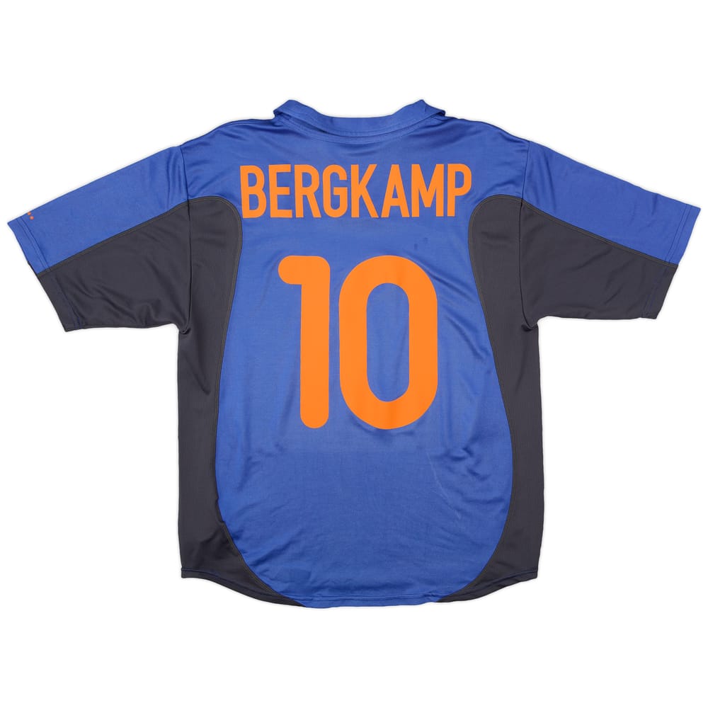 2000-02 Netherlands Away Shirt Bergkamp #10 - 8/10 - (M)