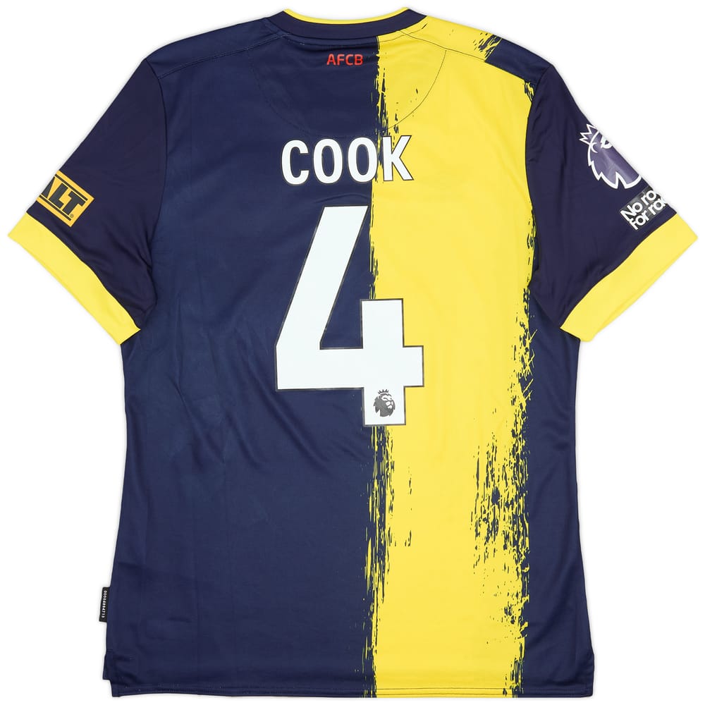 2023-24 Bournemouth Match Issue Third Shirt Cook #4