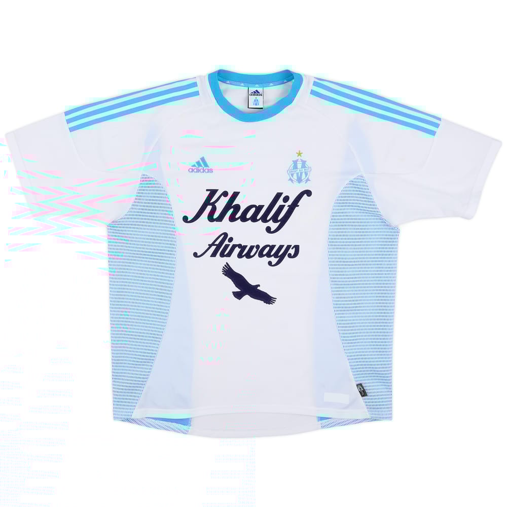 2002-03 Olympique Marseille Home Shirt - 5/10 - (XL)